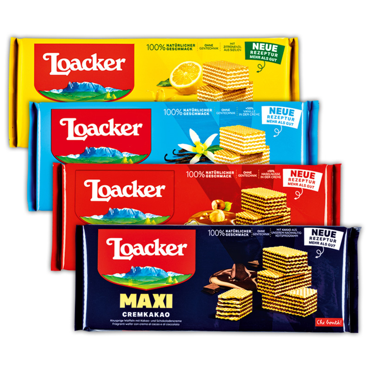 Bild 1 von Loacker Maxi Waffeln