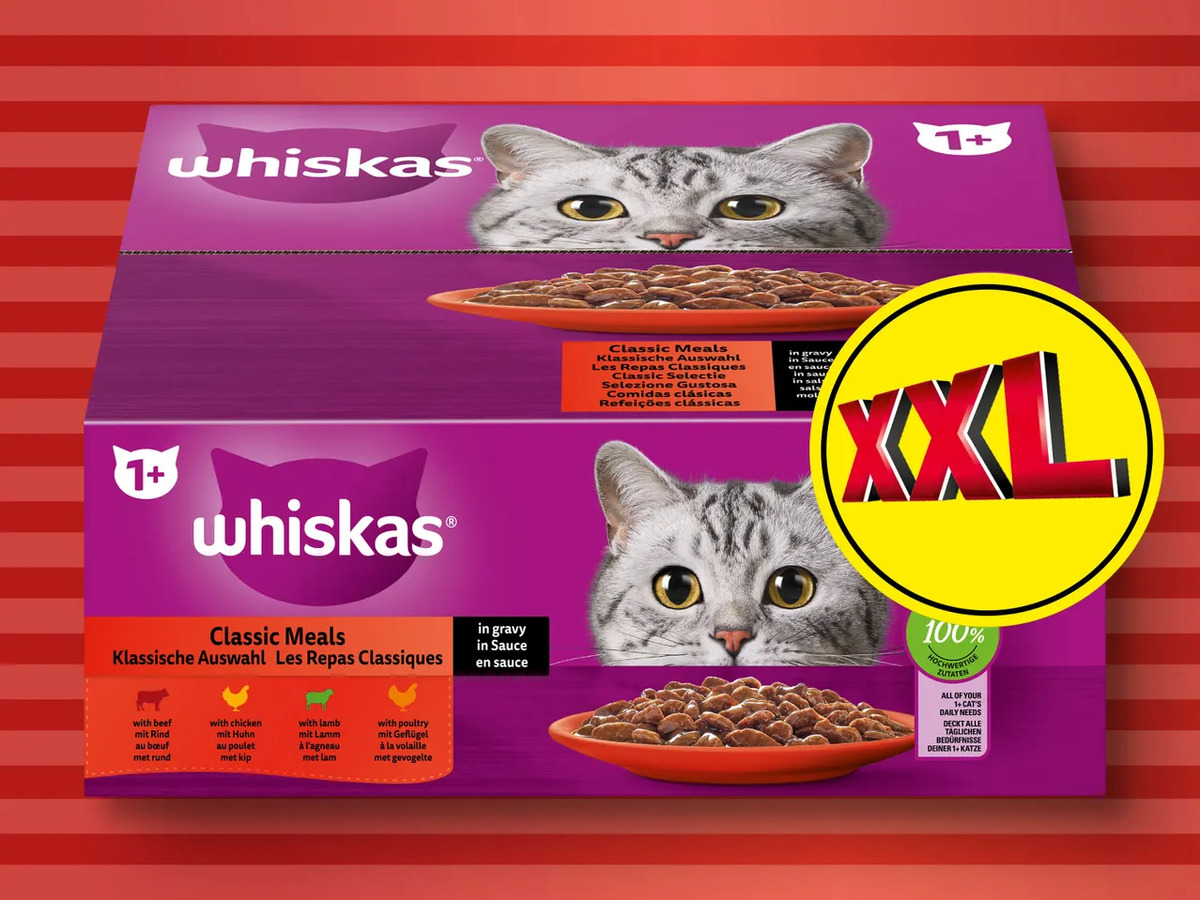 Bild 1 von Whiskas Multipack XXL, 
         80x 85 g
