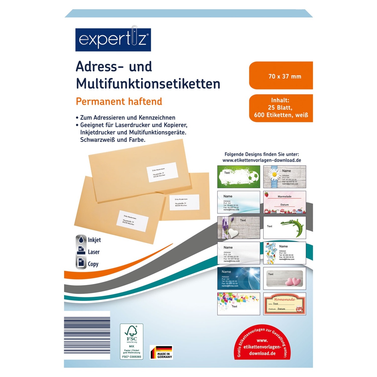 Bild 1 von EXPERTIZ Klebeetiketten