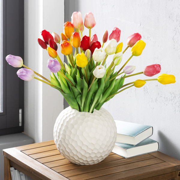 Bild 1 von Bella Casa Deko-Tulpen "Real Touch" 5er-Set