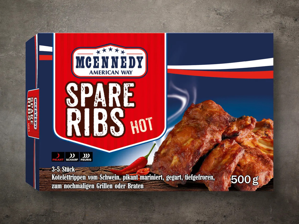 Bild 1 von McEnnedy Spare Ribs, 
         500 g