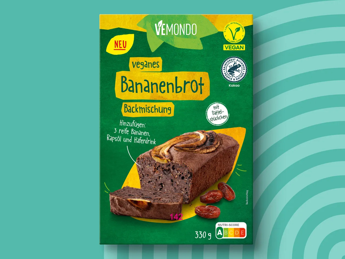 Bild 1 von Vemondo Vegane Kuchenbackmischungen, 
         360/330 g