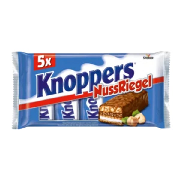 Bild 1 von Knoppers Nuss-Riegel 5er