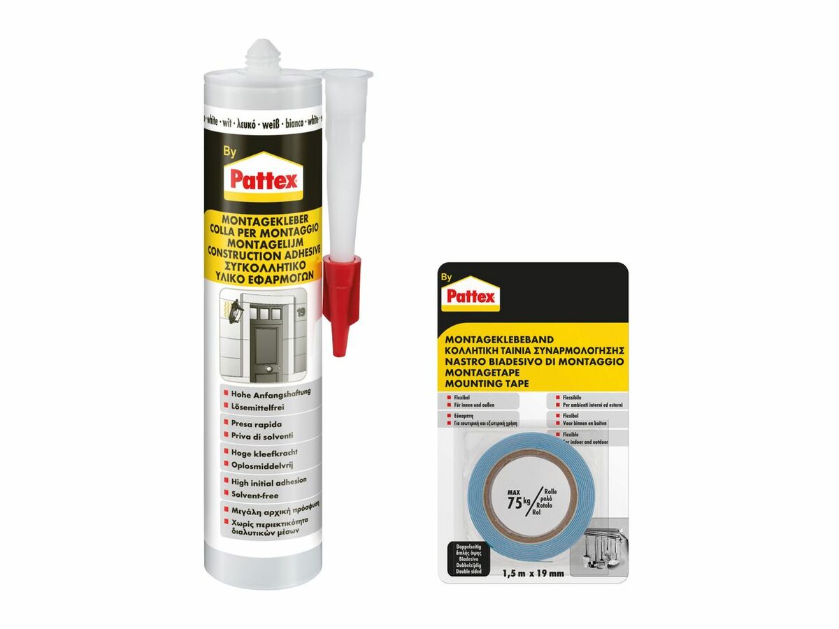 Bild 1 von PATTEX Montagekleber/-band, 
         Stück