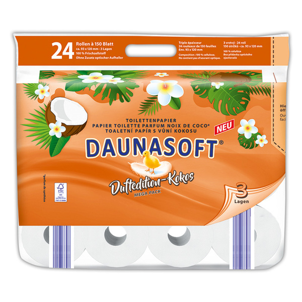 Bild 1 von Daunasoft Toilettenpapier