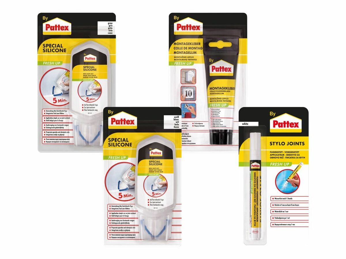 Bild 1 von PATTEX Montagekleber/Fugenstift/Silikon, 
         Stück