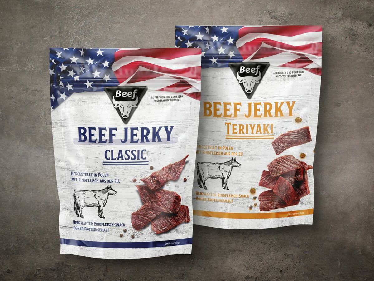 Beef Jerky, 40 g von Lidl ansehen!