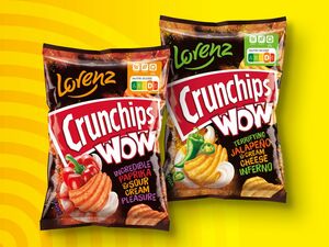 Lorenz Crunchips WOW/Rustics, 
         110 g
