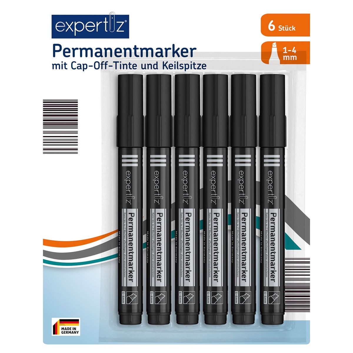 Bild 2 von EXPERTIZ Permanentmarker, 6er-Set
