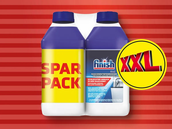 Bild 1 von Finish Maschinentiefenreiniger XXL, 
         2x 250 ml