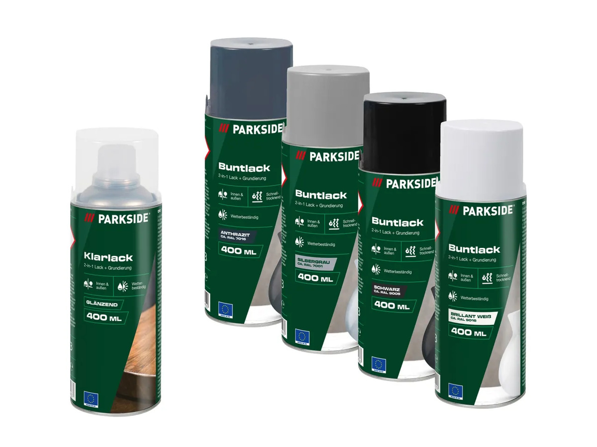 Bild 1 von PARKSIDE® Bunt-/Klarlack, 
         Stück