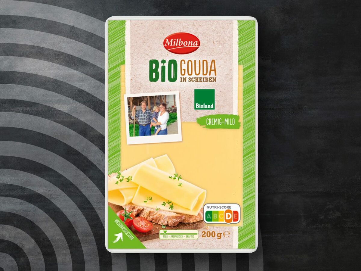 Bild 1 von Bioland Käsescheiben, 
         200 g