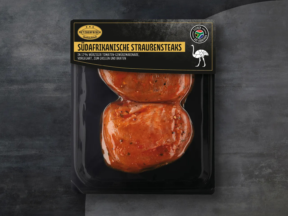 Bild 1 von Metzgerfrisch Premium Südafrikanische Straußensteaks