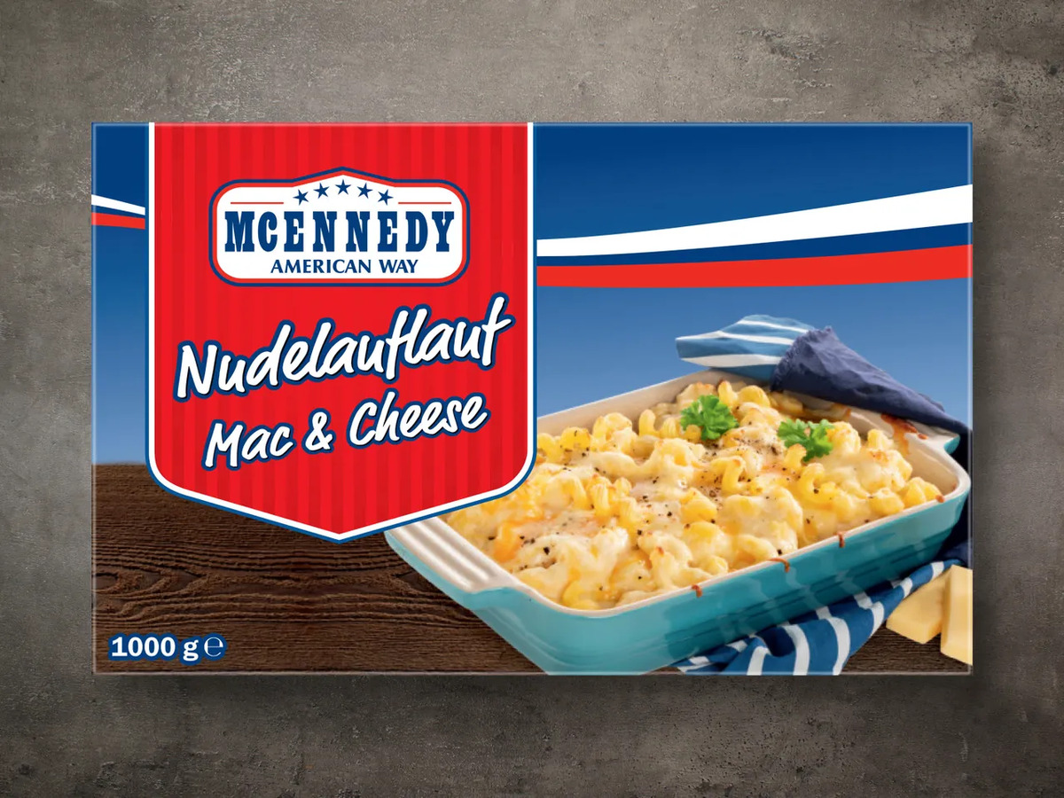 Bild 1 von McEnnedy Nudelauflauf Mac & Cheese, 
         1 kg