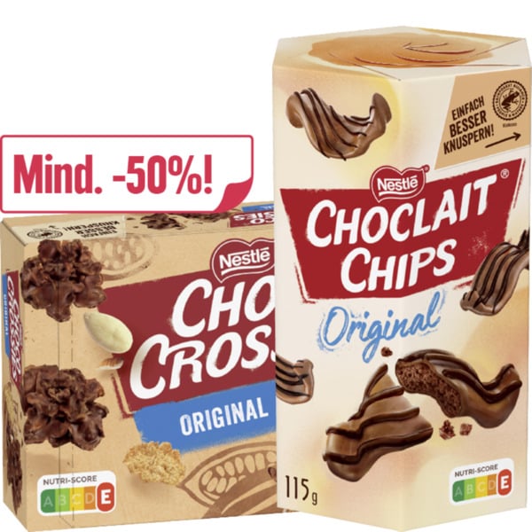 Bild 1 von Choco Crossies oder Choclait Chips