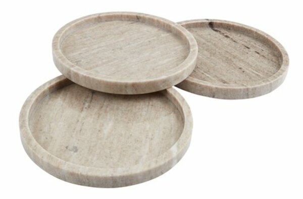 Bild 4 von Dekotablett VALDEMAR Ø25cm marmor