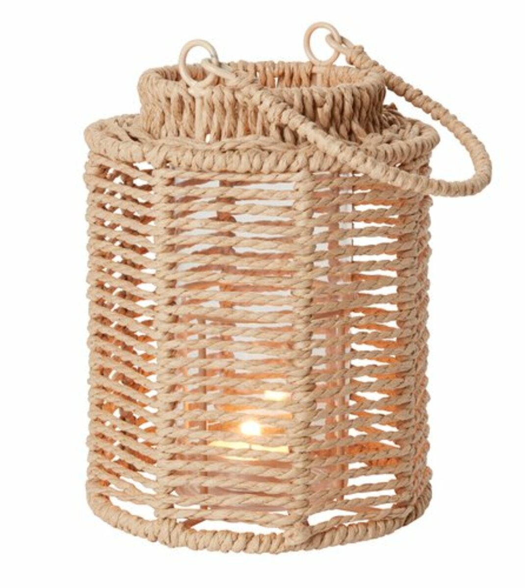 Bild 3 von Laterne MANDRUP Ø15xH20cm natur