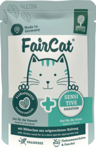 Green Petfood Nassfutter Katze sensitive Digestion mit Hühnchen, FairCat