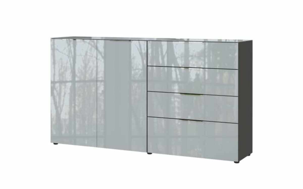 Bild 1 von Germania - Kommode Oakland, graphit/silbergrau, 184 x 102 cm