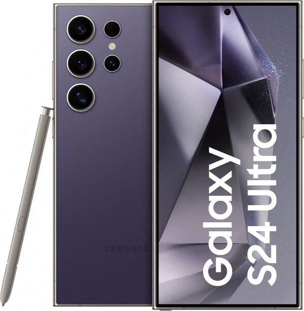 Bild 1 von Galaxy S24 Ultra (256GB) Smartphone titanium violet