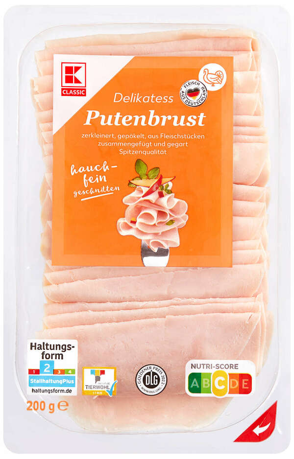 Bild 1 von K-CLASSIC Puten-, Hähnchenbrust oder Kochschinken