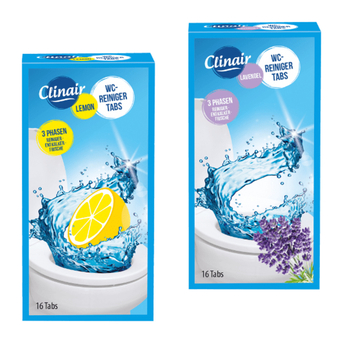 Bild 1 von CLINAIR WC-Reiniger-Tabs