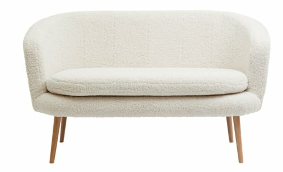 Bild 4 von Sofa GISTRUP 2-Sitzer Stoff off-white