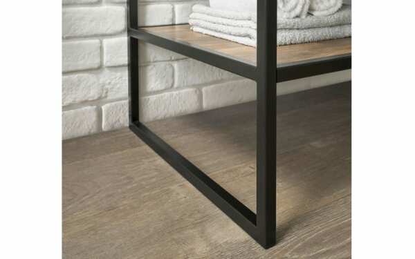 Bild 3 von Vito - Waschbeckenunterschrank Spell, Haveleiche-Nachbildung/schwarz, inkl. Becken