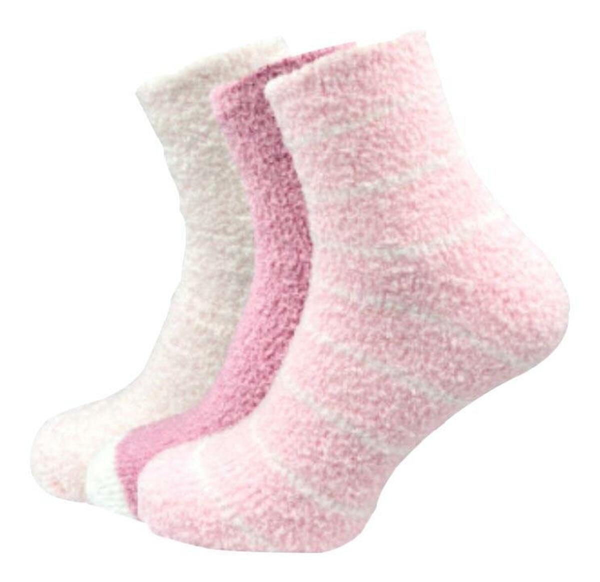 Bild 1 von Damen-Kuschelsocken 3er Pack