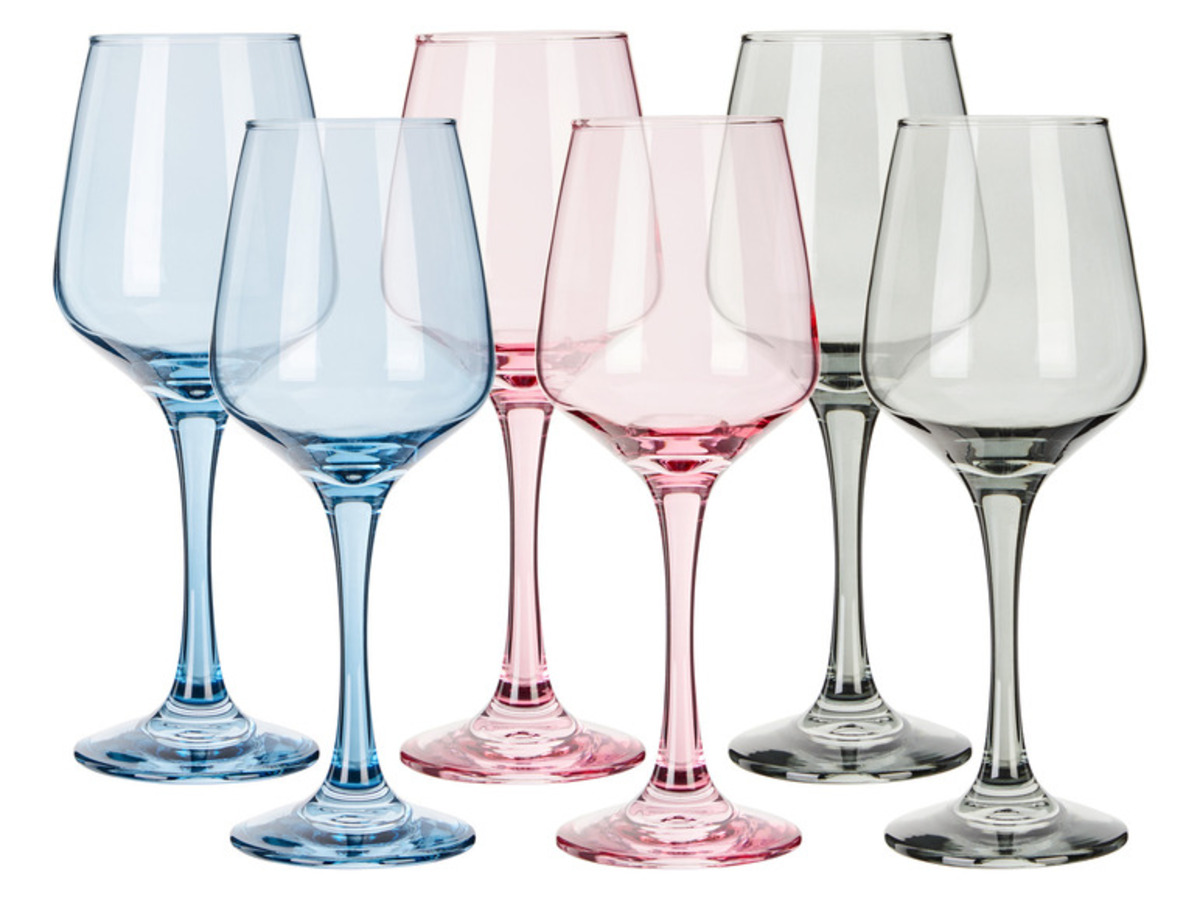 Bild 2 von ERNESTO® Wein- / Wassergläser-Set, Bunt, 6 Stück