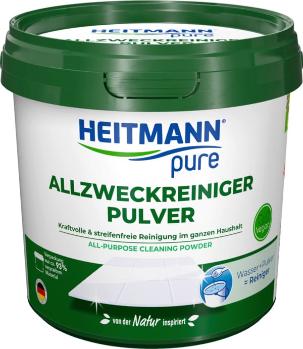 Bild 1 von Heitmann Pure Allzweckreiniger Pulver