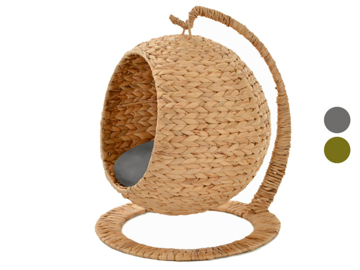 Bild 1 von SILVIO design Katzen-Hängesessel »Smokey«, geflochten