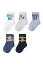 Bild 1 von C&A Multipack 5er-New York-Socken mit Motiv, Blau, Größe: 24-26