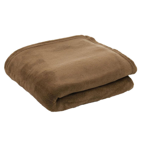 Bild 1 von Fleece-Kuscheldecke, 150 x 200 cm, taupe