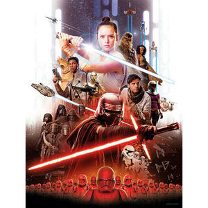 Komar Wandbild Star Wars Movie Poster Rey Star Wars B/L: ca. 30x40 cm