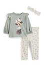 Bild 1 von C&A Minnie Maus-Baby-Outfit-3 teilig, Grün, Größe: 62