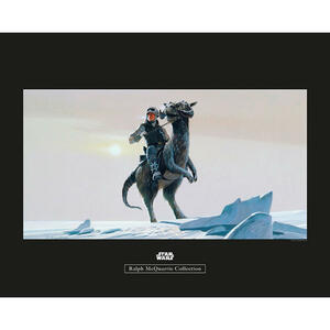 Komar Wandbild Star Wars Classic RMQ Hoth Tauntaun Star Wars B/L: ca. 50x40 cm