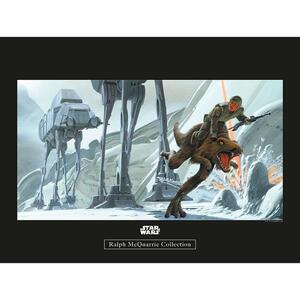 Komar Wandbild Star Wars Classic RMQ Hoth Battle G Star Wars B/L: ca. 40x30 cm
