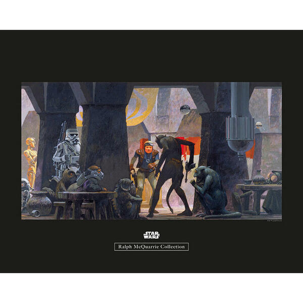 Bild 1 von Komar Wandbild Star Wars Classic RMQ Mos Eisley St Star Wars B/L: ca. 50x40 cm