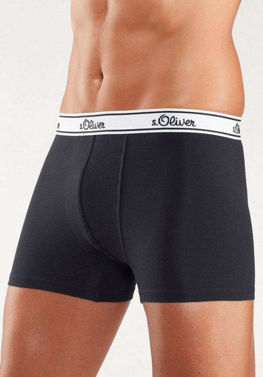 Bild 1 von s.Oliver Boxer (Packung, 3-St) mit weißem Webbund