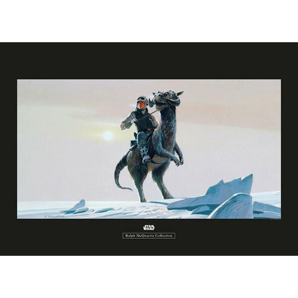 Bild 1 von Komar Wandbild Star Wars Classic RMQ Hoth Tauntaun Star Wars B/L: ca. 70x50 cm