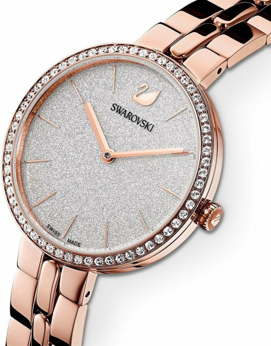 Bild 1 von Swarovski Schweizer Uhr COSMOPOLITAN, 5517803, Zifferblatt mit Glitzerlack