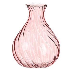Vase ZOE ca.6,5x6,5x8cm, rosa