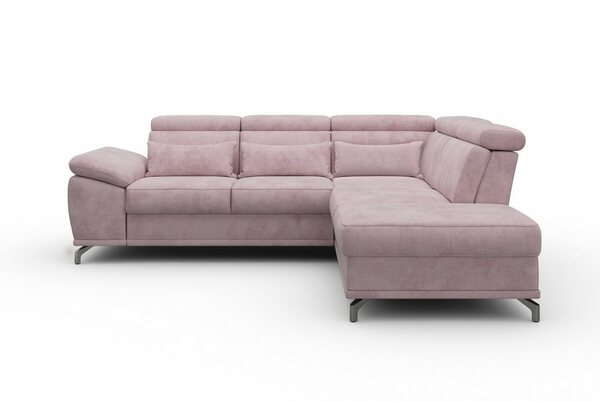 Bild 1 von sit&more Ecksofa Cabrio, mit Sitztiefenverstellung und Federkern, 3 Nierenkissen