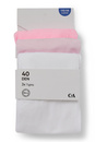 Bild 1 von C&A Multipack 3er-Feinstrumpfhose-40 DEN, Rosa, Größe: 98-104