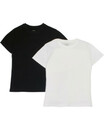 Bild 1 von Doppelpack T-Shirts
       
      2-er Pack, Y.F.K.
     
      schwarz/weiß