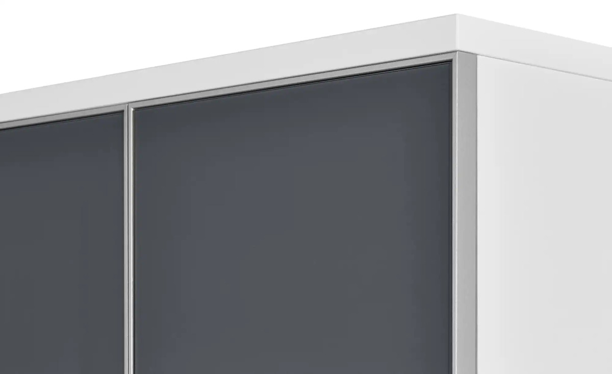 Bild 4 von Dielenschrank Duna Weiß / Anthrazit