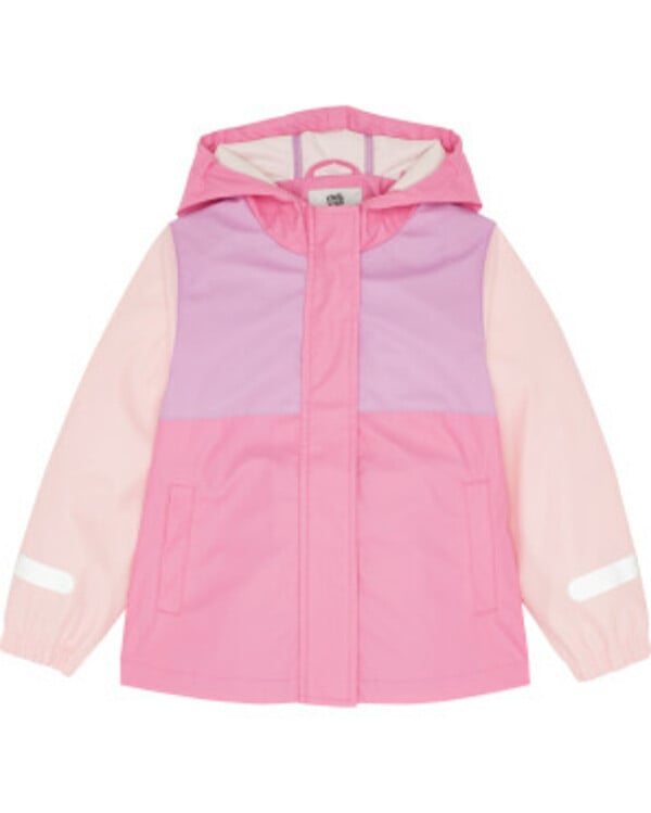 Bild 1 von Funktionale Regenjacke
       
      Kiki & Koko, wasserdichtes Obermaterial
     
      rosa