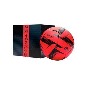 Fussball Trainingsball Grösse 5 - Ligue 2 Offizieller Spielball Winter 2023 Orange|rot