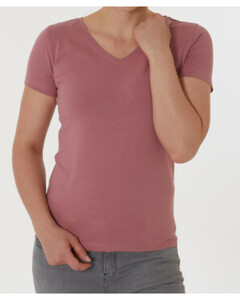 T-Shirt mit V-Ausschnitt
       
      Janina, Stretchanteil
     
      dunkelrosa